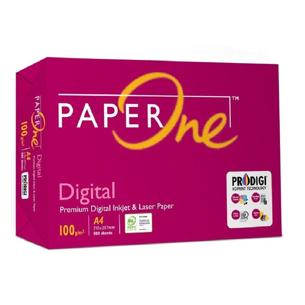 【芥菜籽文具】PAPER ONE 高級影印紙 彩印紙 (紅包) A4 100磅 4包/箱