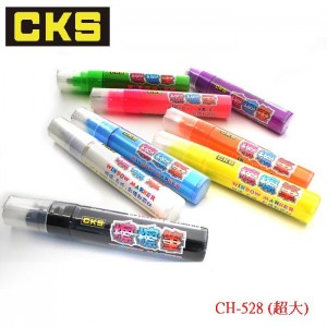 【芥菜籽文具】//CKS 喜克斯//超大方頭 擦擦筆 螢光彩繪筆  CH-528 (共8色)